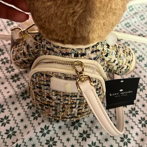 Oh What Fun 3D Teddy Bear Crossbody